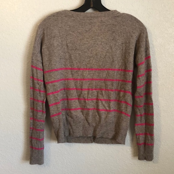 American Eagle Outfitters Button Down Cardigan- Gray/Brown - Picture 3 of 3